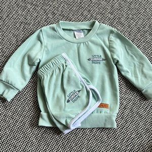 12-18 month little surfer dude set
